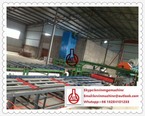 Flow on Fiber Cement Board Production Line with Steel Texture Material