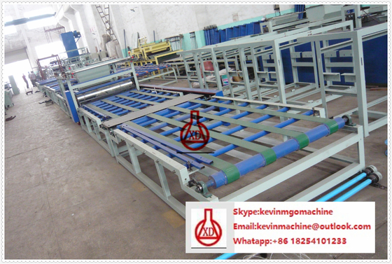 Compact Structure Sandwich Panel Production Line with Double Ways Roll In Technology