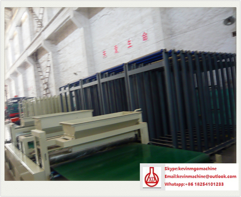 Construction Material Making Machinery , Semi Automatic Mgo Board Production Line