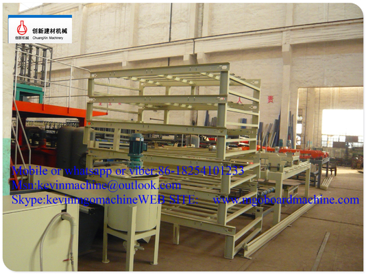 Semi Automatic MgO Board Production Line With 1500 Sheets Large Capacity Per Days 8 Hours