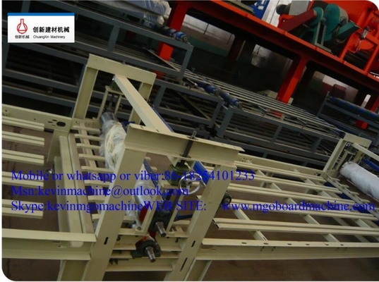 50HZ Fully / Semi Automatic MgO Board Production Line For Building Materials