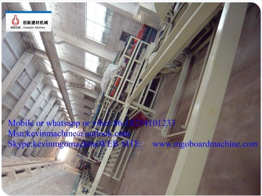 2 - 25 mm Thickness Mgo Magnesium Oxide Board Production Line Fully Automatic