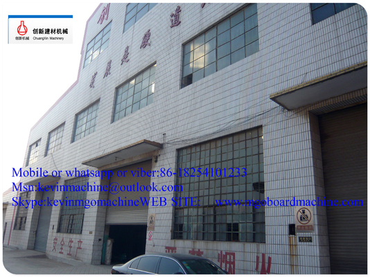 Semi Automatic Mgo PU Wall Board Equipment For Magnesium Oxide Production Line