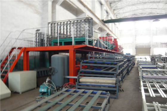 Full Automatic Construction Material Making Machinery Magesium Oxide Sheets Production