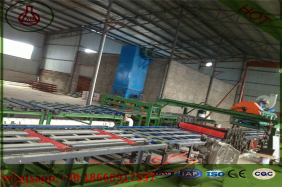 Gypsum Board Equipment Fiber Cement Board Production Line , Calcium Silicate Board Machine