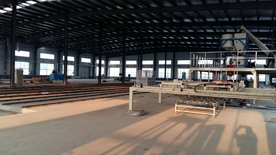 Wheat Straw Magnsium Oxide Board Production Line Fully Automatic CE Passed