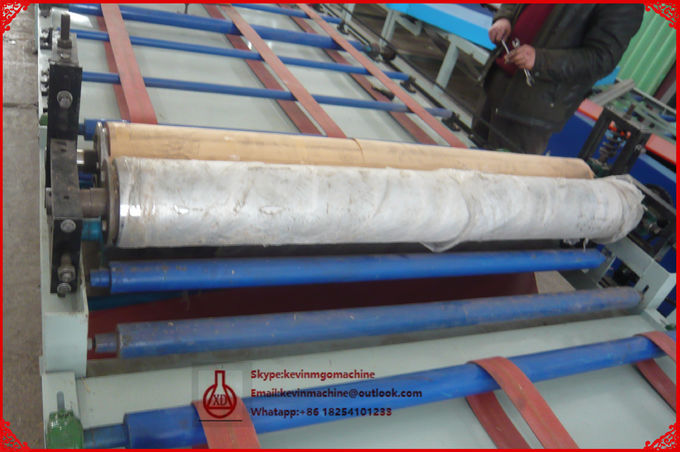 Automatic Vacuum Forming Machine with Glue Spreading Overlaying Drying Process