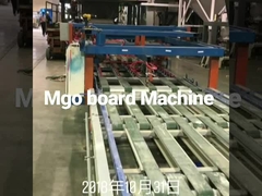 The Latest Full Automatic Mgo Drywall Board Making Machine , Sandwich Panel Production Line