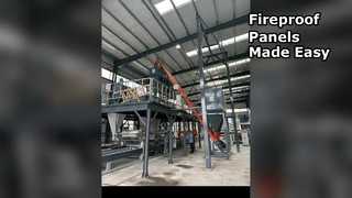 Fireproof Wall Panel Machine Advanced Production
