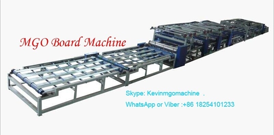 Steel Stucture Magnesium Oxide Board Production Line with Board Thickness Control