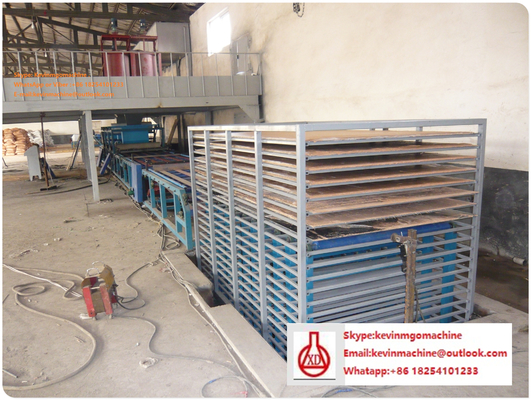 Adjustable Thickness Gypsum Board Production Line , Automated Wall Panel Equipment