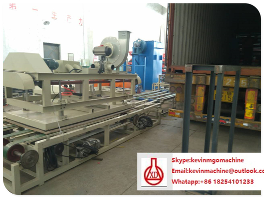 MGO / Straw Particle Board Making Machine for 2 - 60 mm Adjustable Board Thickness