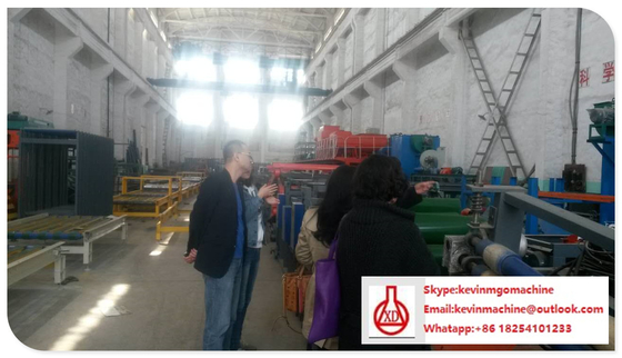 Automatic Construction Material Making Machinery , CE Fiber Cement Board Production Line