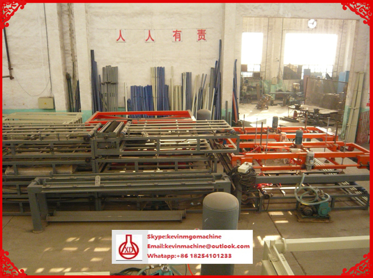 PLC Control System Corrugated Roll Forming Machine for Mgo / Fiber Glass Mesh Raw Material