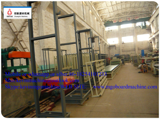 Adjusted Thickness Mgo Production Mgo Board Machine For Magnesium Oxide Panels