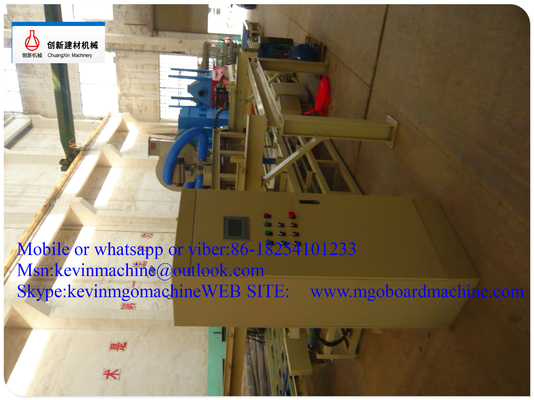 Fireproof Mgo Board Production Line For Magnesium Oxide Board Manufacturing Process
