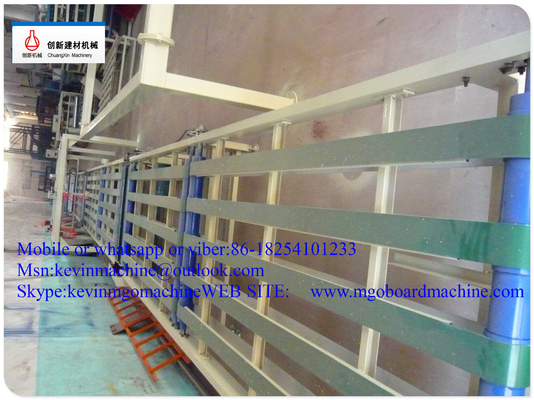 CE Magnesium Oxide Board Production Line for 1300mm Width Unlimited Length