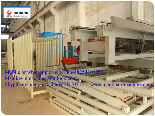 Width 1300mm Magnesium Oxide Wall Panel Making Machine With Screw Conveyor