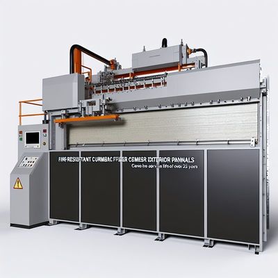 Fire-resistant Fiber Cement Exterior Panels Machine With Durable Construction And Service Life Of 25 Years And Beyond