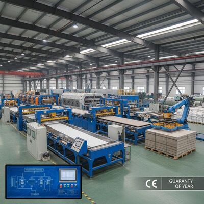 2000sqm Fiber Cement Board Production Line Incorporating Standard CE and Guaranty 1 Year Optimized for Consistent Board