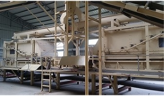 PLC Controlled Gypsum Board Production Line With Chromed Steel Parts