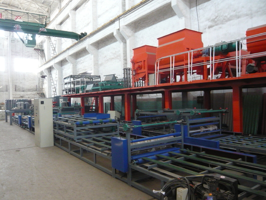 1220mm Width Magnesium Oxide Board Making Equipment For Construction Projects