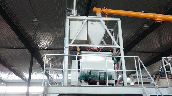 CE Magnesium Oxide Board Production Line with Fully Auto Mixing System and Cutting Saw