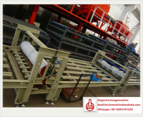 Construction Material Making Machinery , Semi Automatic Mgo Board Production Line