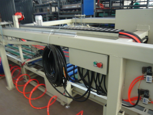 Energy Efficient  Steel Texture 1.5 * 18 m Door Making Machines for Fiber Cement Door