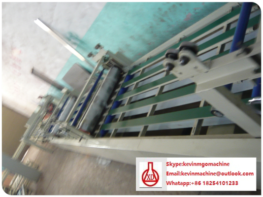 Automatic Vacuum Forming Machine with Glue Spreading Overlaying Drying Process