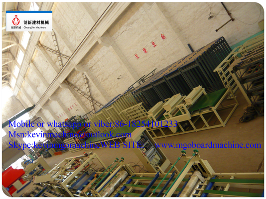 Semi Automatic Mgo Wall Board Equipment For Magnesium Oxide Production Line