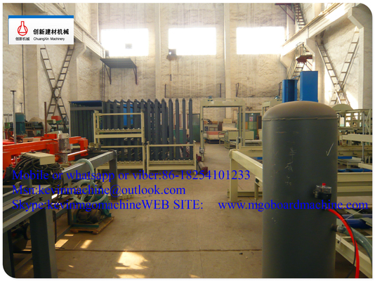 Semi Automatic Mgo Wall Board Equipment For Magnesium Oxide Production Line