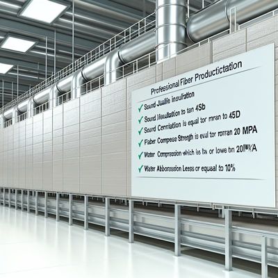 High Strength Sound Insulation Fiber Cement Board Production Line with Compressive Strength ≥20Mpa and Low Water Absorption