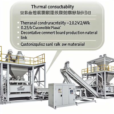 Precision Fiber Cement Board Production Line Cutting-edge Manufacturing Solution Noise Reduction Partition