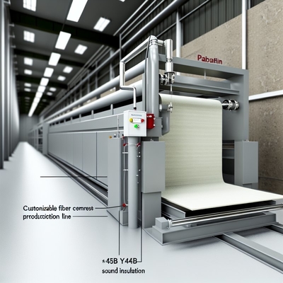 Customizable Fiber Cement Board Production Line with ≥45dB Sound Insulation