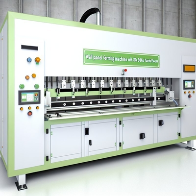 Wall Panel Forming Machine with Delta Touch Screen , 380V 50Hz