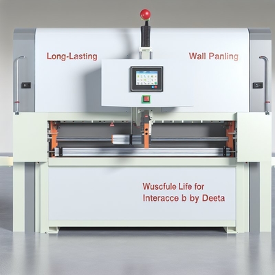 20 Years Useful Life Automatic Wall Panel Forming Machine with Delta Touch Screen