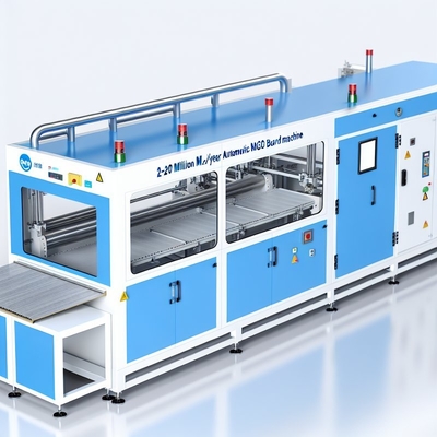 2-20 Million M2/year Automatic MgO Board Machine for A1 Fire Resistance