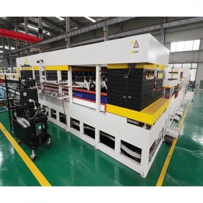 Heat Treatment Sandwich Panel Machine with Cr12 Razor Blades for 32 Meter Length Backer Wall Panel Production