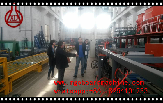 House Prefab Magnesium Oxide Roof Tile Making Machine / Production Line Ce Certificate