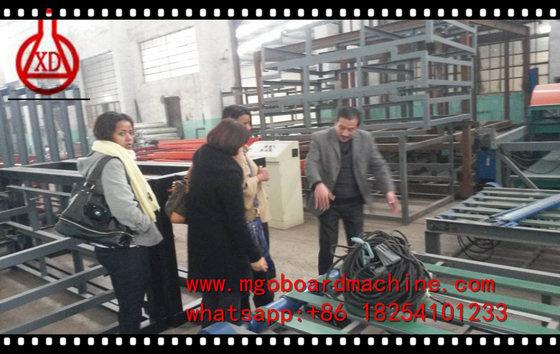 House Prefab Magnesium Oxide Roof Tile Making Machine / Production Line Ce Certificate
