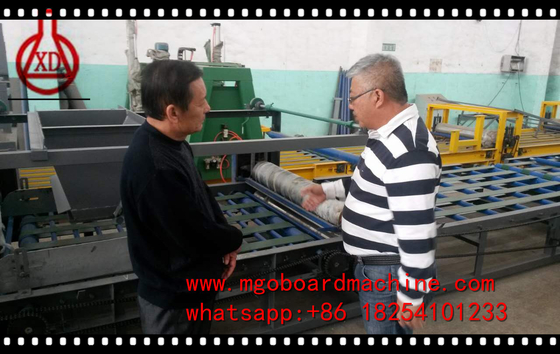 House Prefab Magnesium Oxide Roof Tile Making Machine / Production Line Ce Certificate
