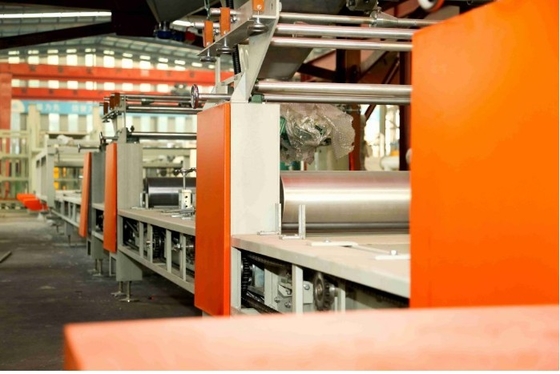 CE Standard Free Standing Fiber Glass Mesh Lumber Board Making System Plywood Production Device