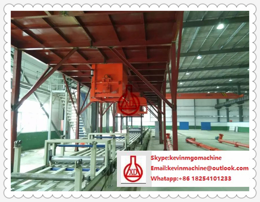 Pre - Mixing Process Sheet Roll Forming Machine , GB8041 Sandwich Panel Machine