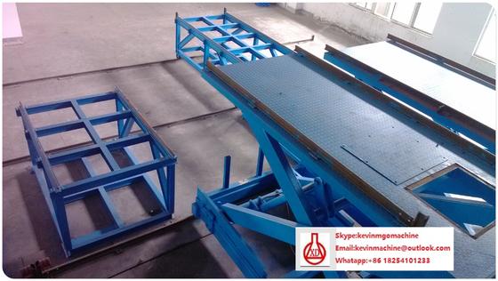 Fireproof MgO Board Production Line , Eco Automatic Sandwich Panel Machine