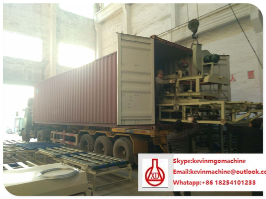 Full Automatic Mgo / Mgcl / Fiber Material Roofing Roll Forming Machine Energy Saving