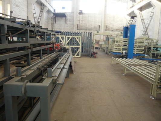 Fiber Glass Magnesium Oxide Sheet Sandwich Panel Making Machine ,  Wall Panel Roll Forming Machine
