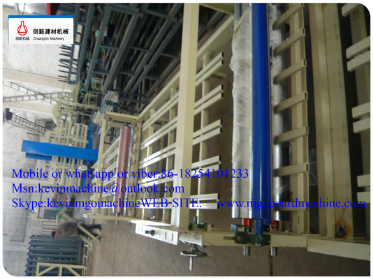 Fireproof High Magnesium MgO Board Production Line With Adjustable Panel Thickness
