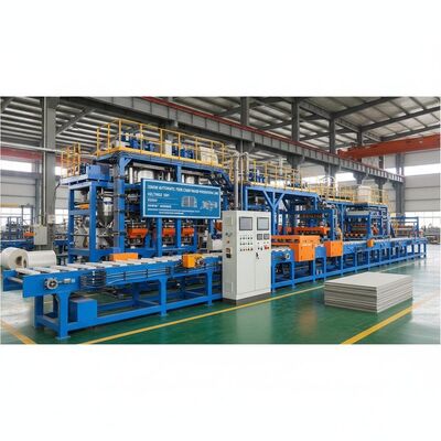 200kw Automatic Fiber Cement Board Production Line Voltage 380V Energy Operation Minimizing Power Consumption And Costs